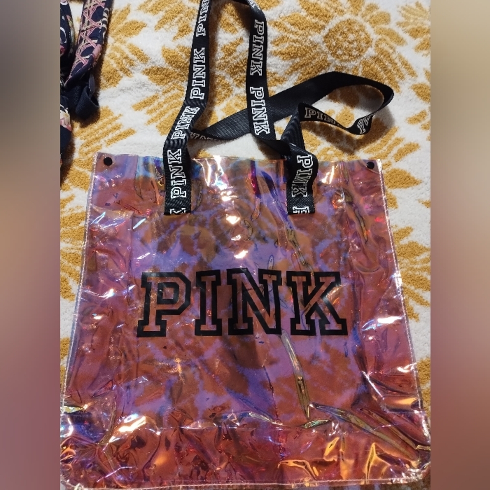 PINK Victoria's Secret Iridescent Tote